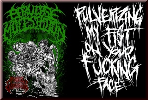 PERVERSE MOLESTATION- Pulverizing.. T-SHIRT X-LARGE